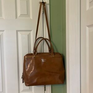 IACUCCI Pelletteria Italian Leather Satchel Purse